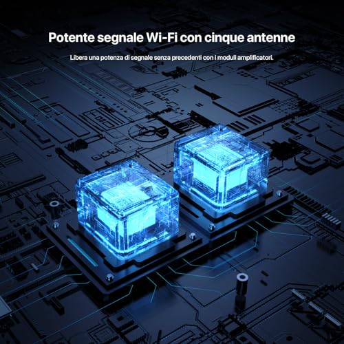 AC10 Gigabit Router Wi-Fi Dual Band AC1200 Wireless, 4 Porte Gigabit, Parental Control e Rete Ospiti, IPTV, VPN Server, IPv6, WPS, Adatto per Case a Un Piano - Router - Immagine 4