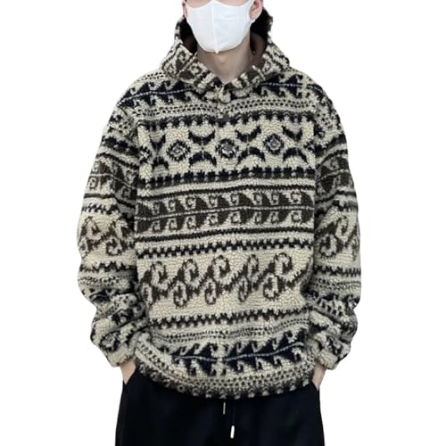 Sweat à capuche polaire homme chaud pour stopper le froid de l'hiver