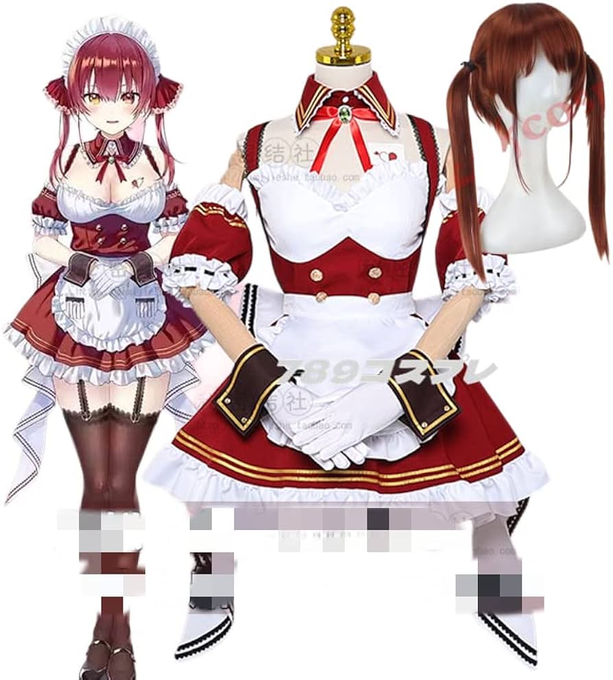 Amazon.co.jp: バーチャル YouTuber VTuber 宝鐘マリン メイド服