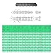 1Pcs 04C-1 Carbon Steel Roller Chain/Chain Connector, Chain Pitch, 6.35 Half/Full Buckle Roller Industrial Chain Join Buckle DOLUNTO (Size : Roller Chain 1M)