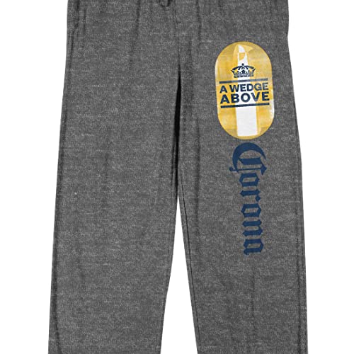 Corona A Wedge Above Men's Charcoal Heather Sleep Pants2