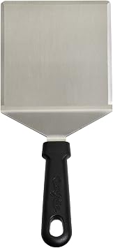 Char-Griller 8879 Flat Iron Griddle Heavy Duty Spatula Outdoor Kitchen Accessory