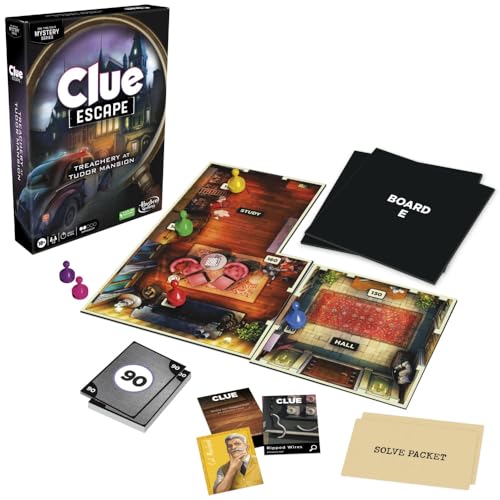 Hasbro Gaming - Clue Treachery at Tudor Mansion miniatura 1