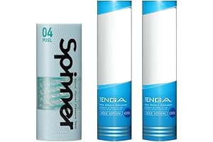 TENGA Spinner Pixel Male Manual Masturbator Device
