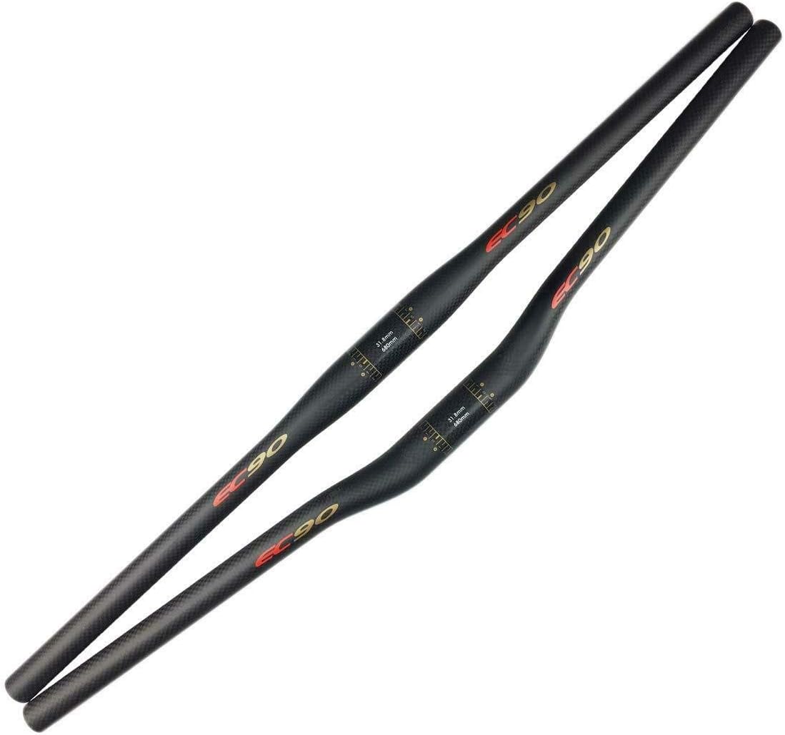 EC90 MTB Handlebar Carbon Mount Bike Handlebars 31.8mm Full Carbon Fiber MTB Bike