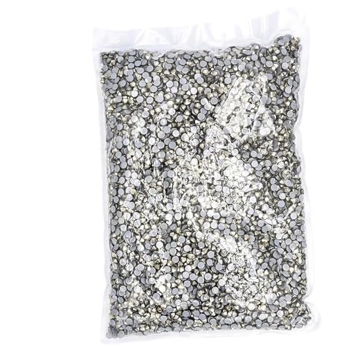 Hotfix Pedrería 14400 Uds diamantes de imitación Hotfix SS6-SS20 cristal(Hematite,SS16-14400pcs)