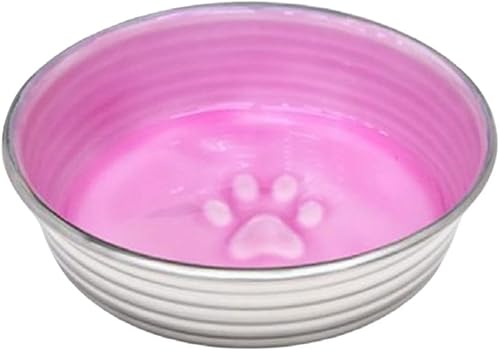 Loving Pets - Le BOL - Cuenco de cerámica esmaltada para perros y agua, de acero inoxidable, sin punta, antideslizante, a prueba de derrames