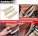 GEATaaT Door Pull Handle Covers Compatible with BMW X5 Series F15/F85 2014-2018, BMW X6 Series F16/F86 2015-2018(3PCS)(Beige)