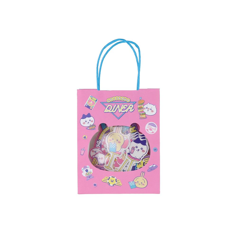サンスター文具(Sun-Star Stationery) ちいかわ グッズ シール ペーパーバッグ入り ランチ S8816069