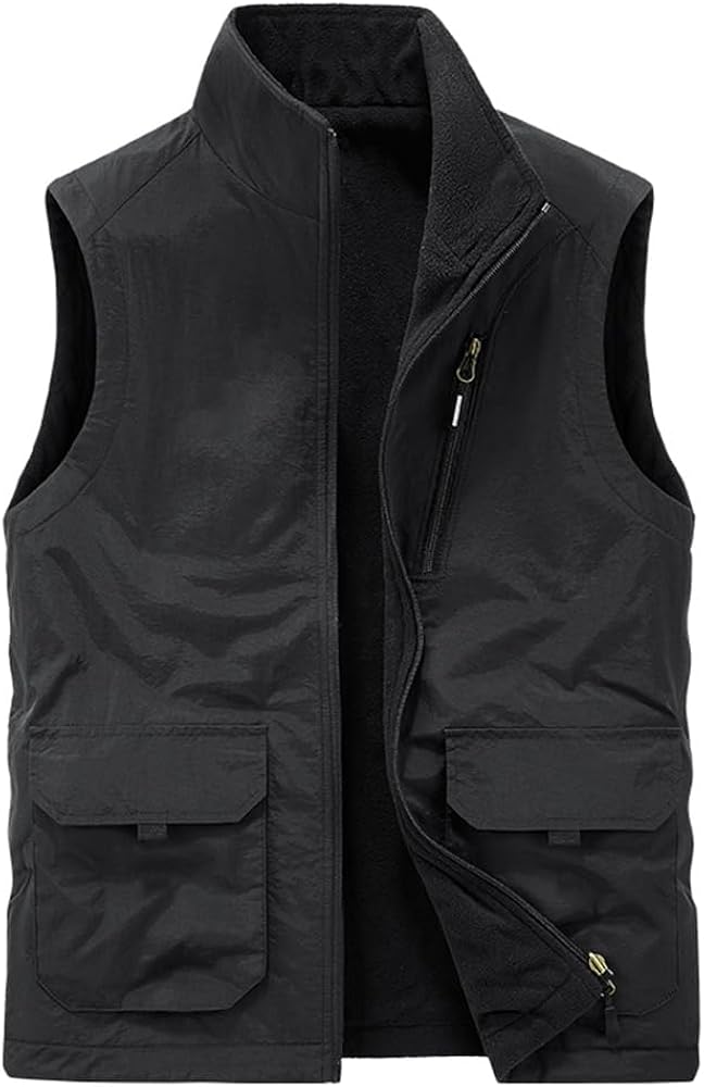 Amazon.com: Yukirtiq Men's Reversible Winter Travel Vest