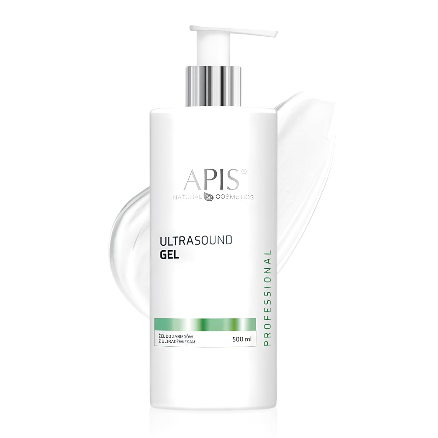 APIS Gel for Ultrasonic Treatment with Hyaluronic Acid | Cosmetic Treatment | 500ml