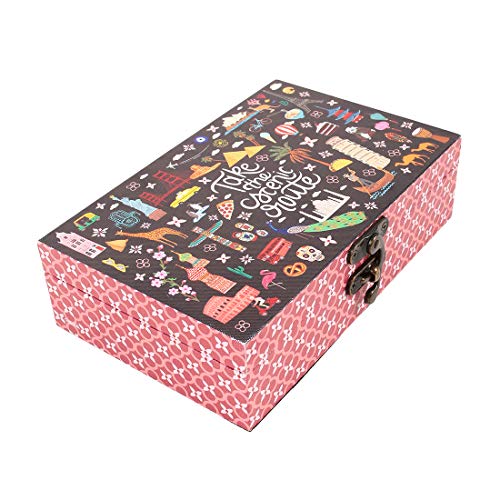 Chumbak Storage Boxes (Pink, Scenic Route)