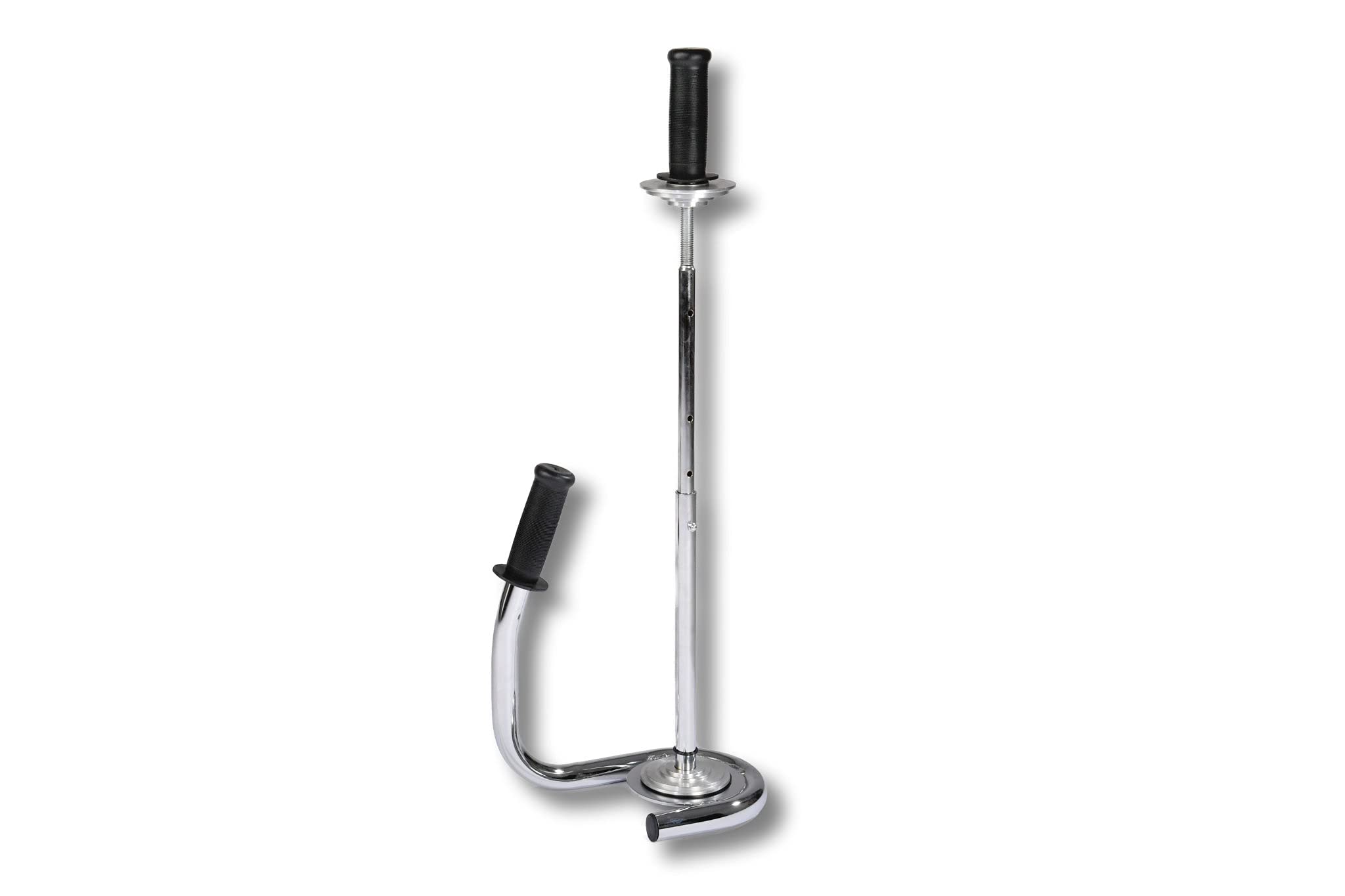 Stretchfolienabroller 450-500mm Folienrollen/Abroller für Hand-Stretchfolie mit Bremse und Handgriff, chrom