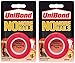 Price comparison product image 2 X UniBond No More Nails Permanent Roll - 19 mm x 1.5 m Mounting Tape