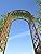 Sierra 39"W x 81"H Composite Vinyl Arbor