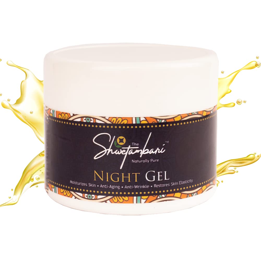 The Shwetambari Night Gel | Dark circle remover | dark spot remover | clear skin | Night cream