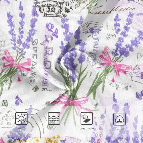 Lavender Flowers Toddler Girls's Underwear 2T 202c13253