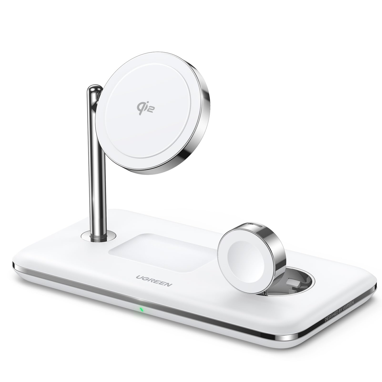 Amazon.co.jp: UGREEN Qi2 3in1 ワイヤレス充電器 MagSafe対応 3台同時