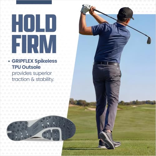 Image of Skechers Men's Tempo Waterproof Golf Shoes