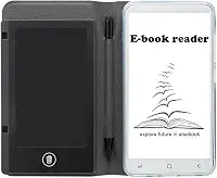 Tangxi 1+8 GB de e -book Reader, Leitores de Livros Eletrônicos Com Tela de Toque Colorida de 5 Polegadas, Tela Capacitiva HD Sem Tinta para Android 5.1, Suporte