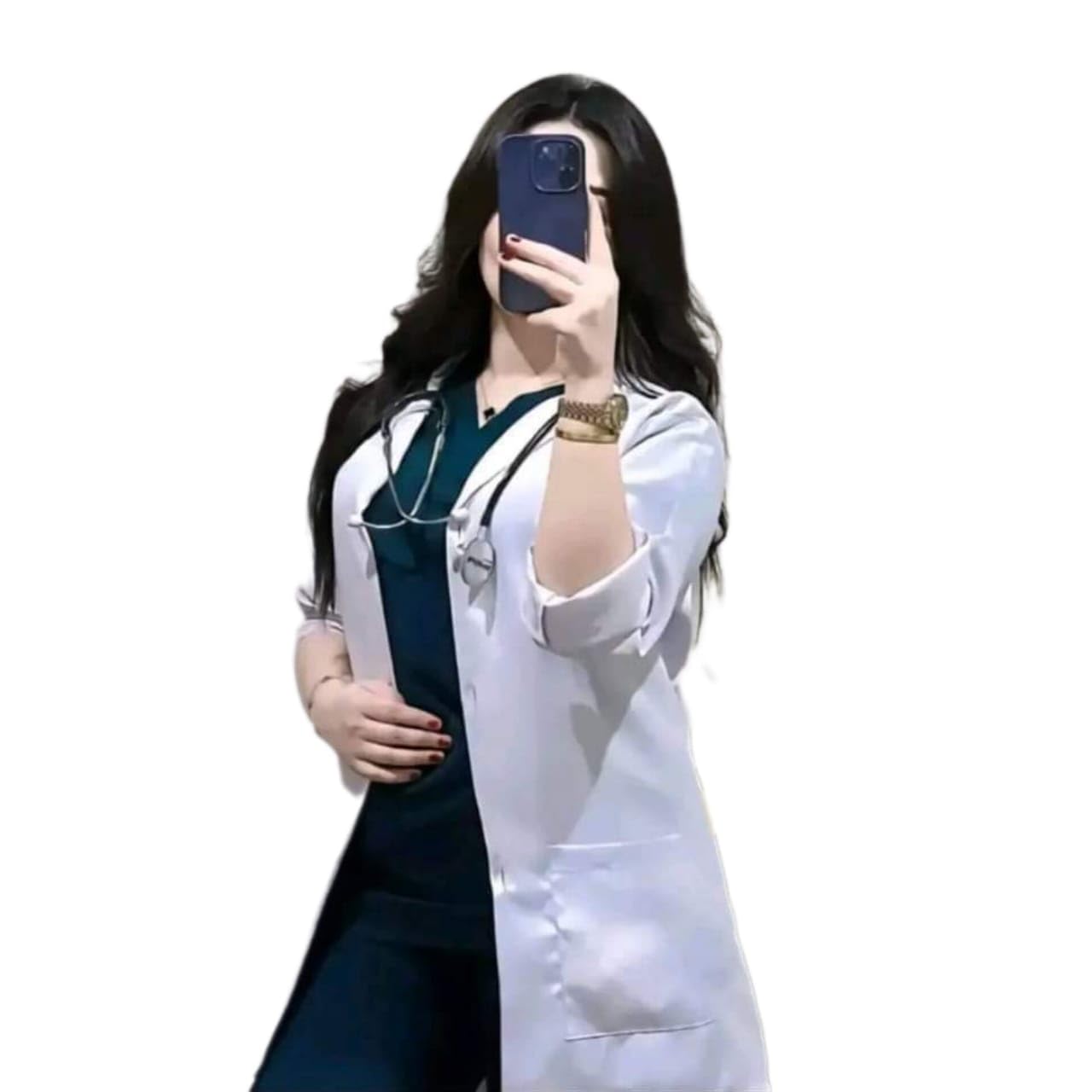 Mahra soft Ultra Soft UniSex Doctor Coat Men & Women Professional Surgical Gown Lab Coat, Buttoned Cuffs, Breathable Wrinkle Proof Fabric, Anti Static & Anti Pilling, Washing Safe + Anti Shrink
