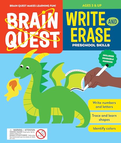 Brain Quest Write and Erase: Preschool Skills (Brain Quest Workbooks)