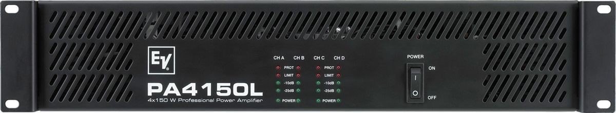 Electro-Voice PA4150L Amplifier - 640 W RMS - 4 Channel (Renewed)