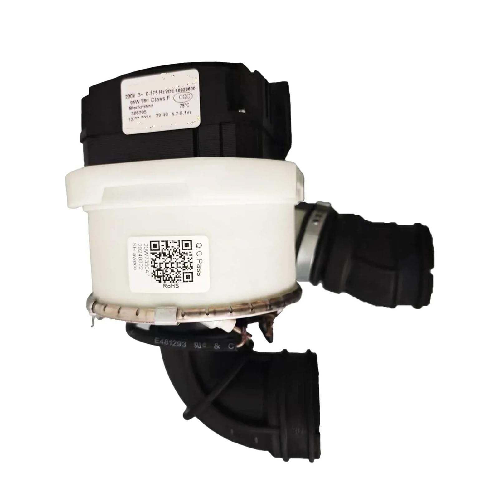 VSM-E25A0 11001012000010 REG C146 Dishwasher Circulating Pump