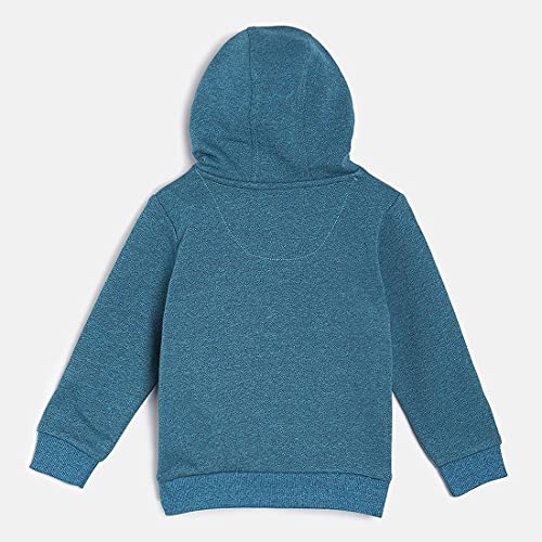 Image of miniklub Unisex Navy Blue Solid Sweatshirt