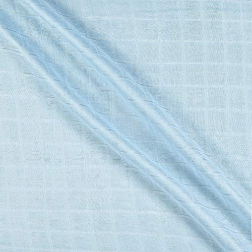 Shannon Fabrics Shannon Bamboo Rayon Embrace Double Gauze Solid Baby Blue Fabric, Babyblue Yard