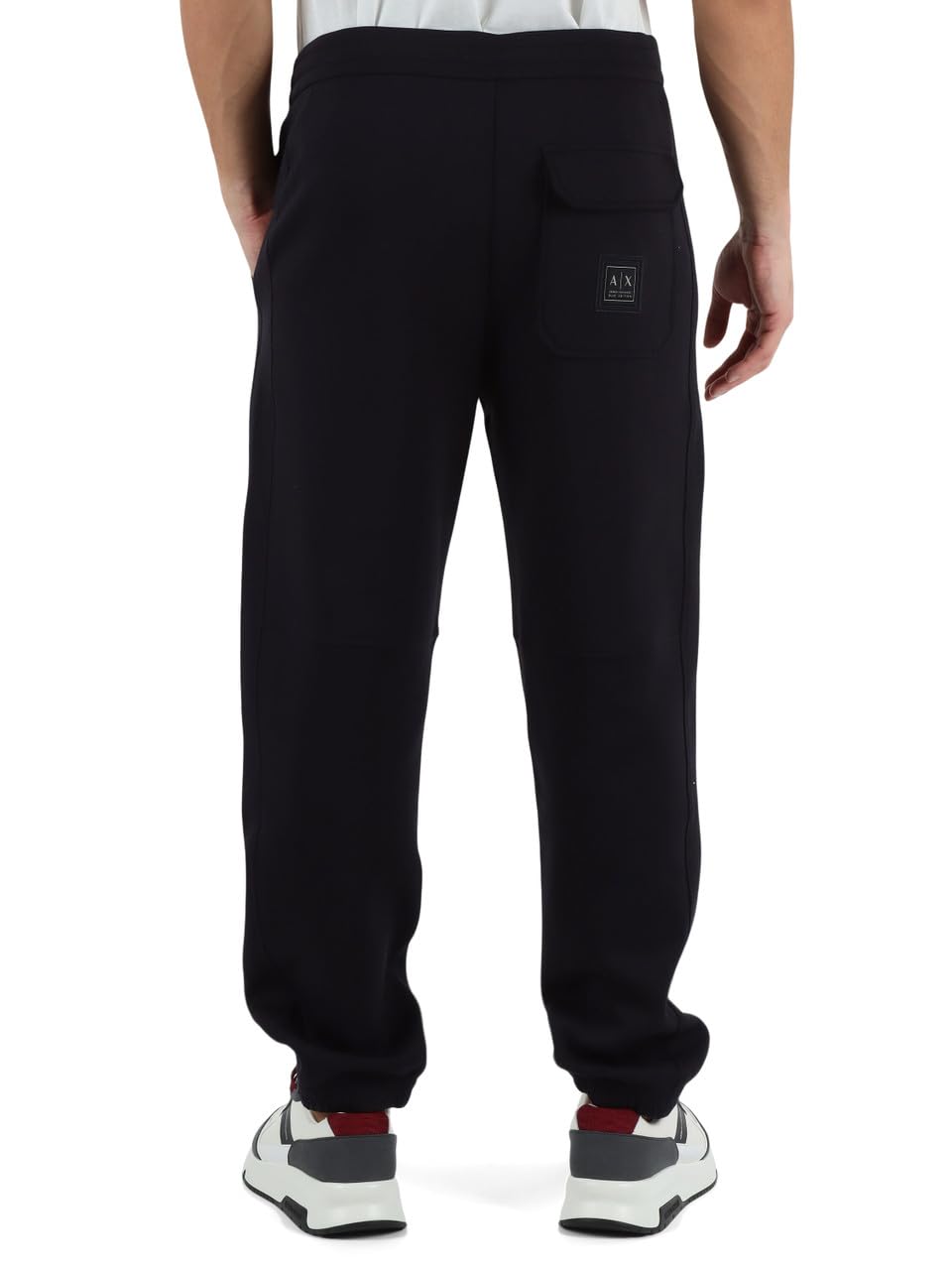 Armani Exchange Limited Edition Blue Edition Fleece Jogger - Pantalones Deportivos Hombre