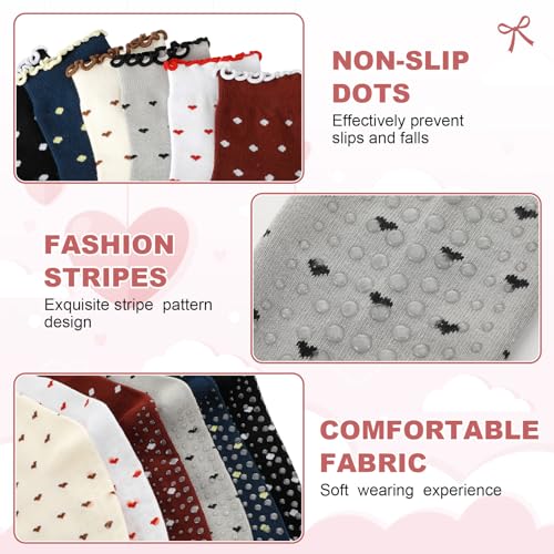 Image of Jspupifip Cute Pilates Socks for Women | Non Slip Yoga Socks with Grips for Barre Workout Athletic Hospital