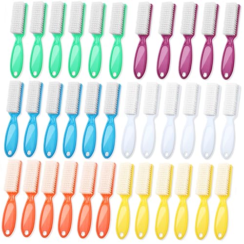 DAYGOS 36pcs Nail Brush, Finger Nail Brushes for Cleaning Fingernails