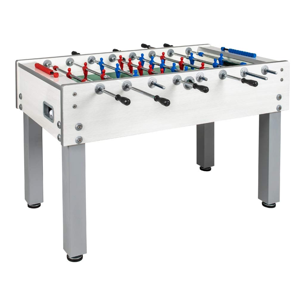 Garlando Calcio Balilla G-500 Watherproof Bianco calciobalilla aste uscenti Art. G500WBLGUCLA