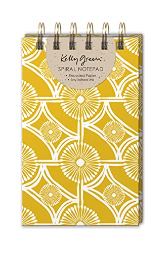 Kelly Green Natural Tile Spiral Notepad (47035) #TOP20