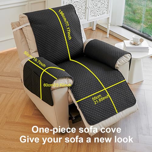 Housse rafraîchissante fauteuil lavable et imperméable beige