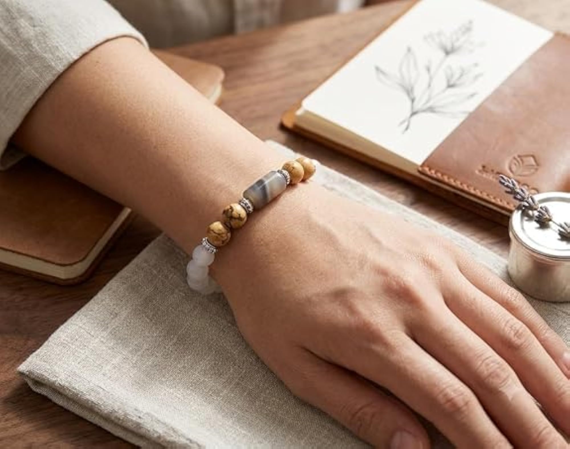 Unisex Taurus Rashi Bracelet, Astrology Gift