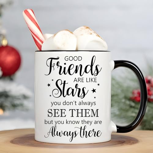 DEKIDOKA Good Friends Are Stars Mug