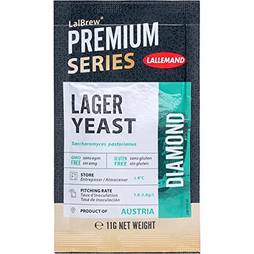 Diamond Lager Yeast (Lallemand) - 11 g (Pack of 5)