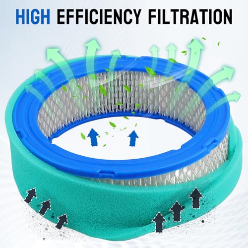 Image of 394018 Air Filter for B&S 394018S 392642 271271 272490 294000 5050H 5050B | 4135 421400 402400 /John Deere LG394018JD GT235 LT166 LT170 LTR155 LX288 SST16 Vanguard V-Twin 12.5-21 HP Engine Pre Cleaner