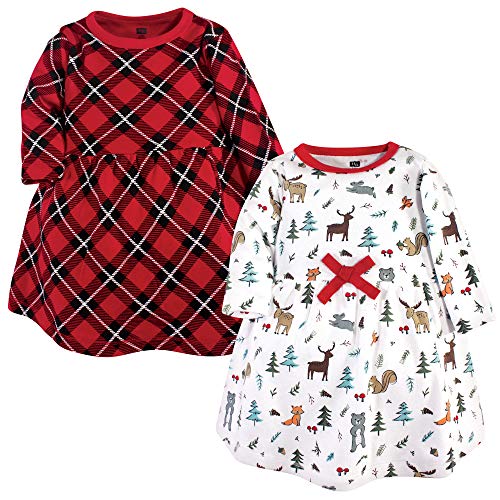 Image of Hudson Baby Girl's Cotton Dresses