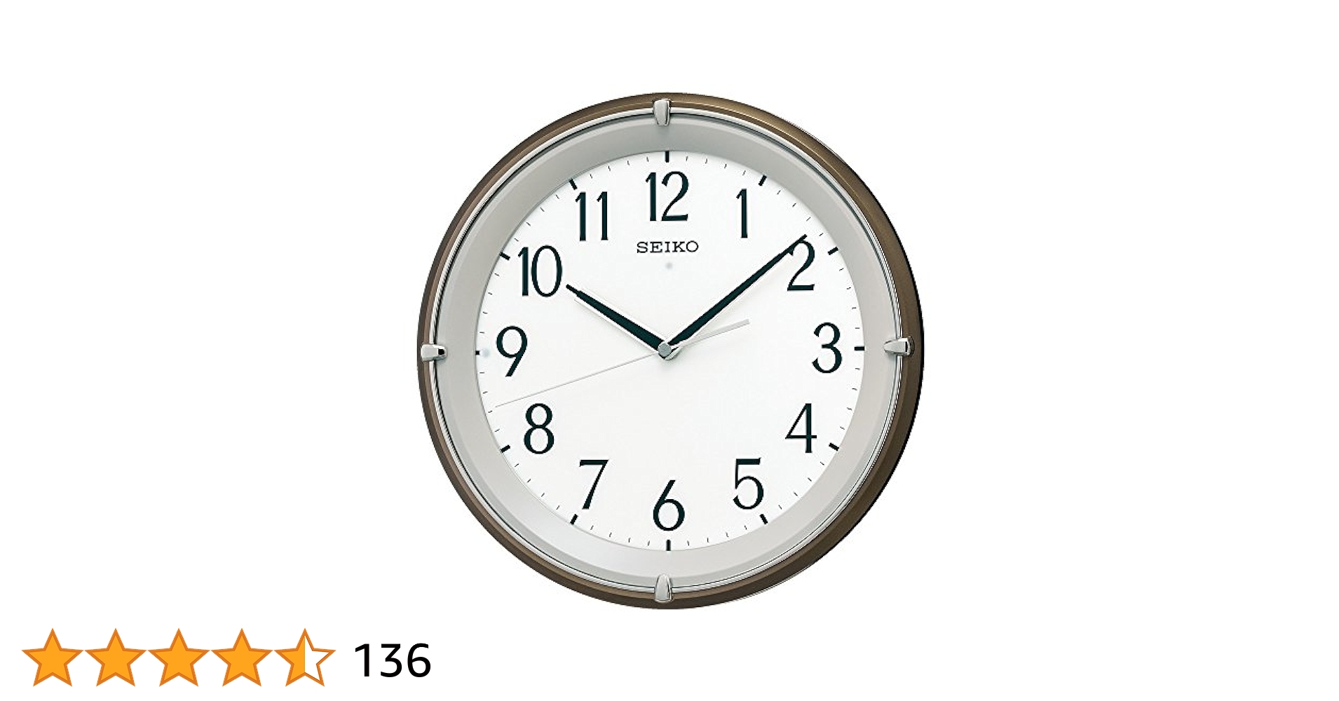 電波　　掛け時計　セイコー Amazon.co.jp: セイコークロック(Seiko Clock) 掛け時計 自動