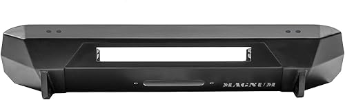 Miniatura 6 de Magnum - Cabrestante de parachoques delantero estilo RT, color negro, compatible con Tacoma 2016-2023