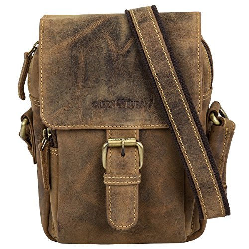 Greenburry Torba na ramię w stylu vintage brązowa 20 x 15 x 7 cm, brązowy, jeden rozmiar