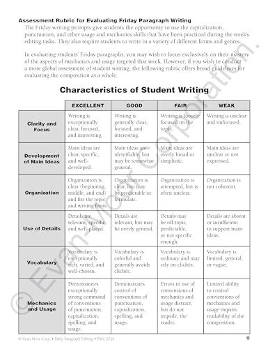 Daily Paragraph Editing, Grade 3 Teacher Edition - Image 2