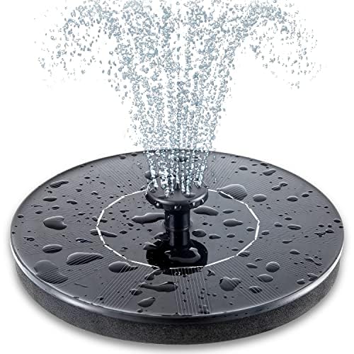 Drumstone 【SPECIAL OFFER DEAL WITH 12 YEARS WARRANTY】 Solar-Powered Water Pump with 5 Nozzles for Bird Baths, Gardens, Ponds, Pools, and Outdoor Use (B0BX6VHNSK) Amazon Price History, Amazon Price Tracker