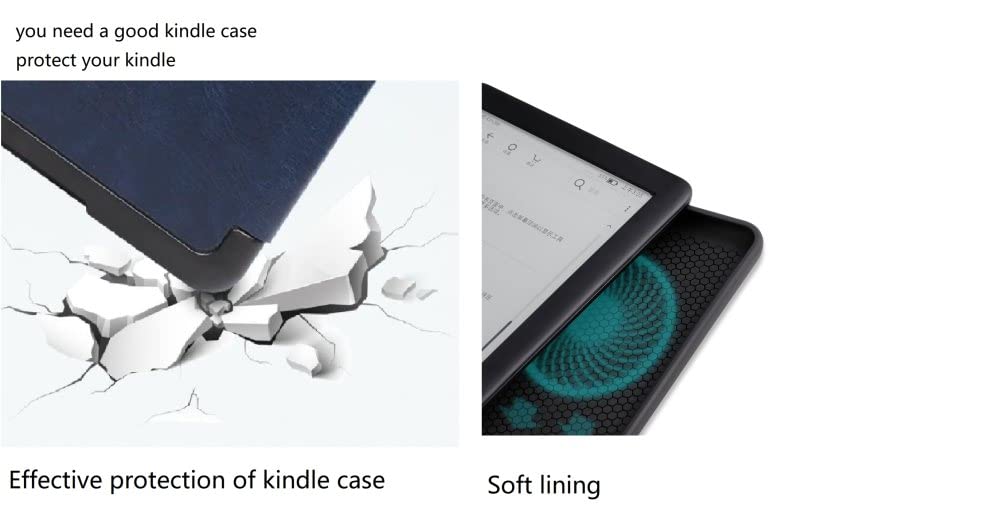 Custodia Protettiva Slimshell per nuovissimo Kindle 6 Pollici (11a Generazione, Versione 2022), Non Si Adatta a Kindle Paperwhite e Kindle 2019, Astratta Frosty Aesthetic Ins