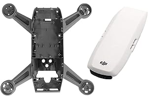 Spark Middle Frame/Shell + Spark Upper Shell (White) Drone Replacement Repair Spare Parts