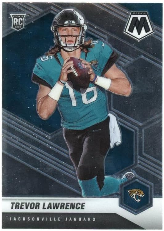2021 Panini Mosaic #301 Trevor Lawrence Jacksonville Jaguars Rookie - Football Cards