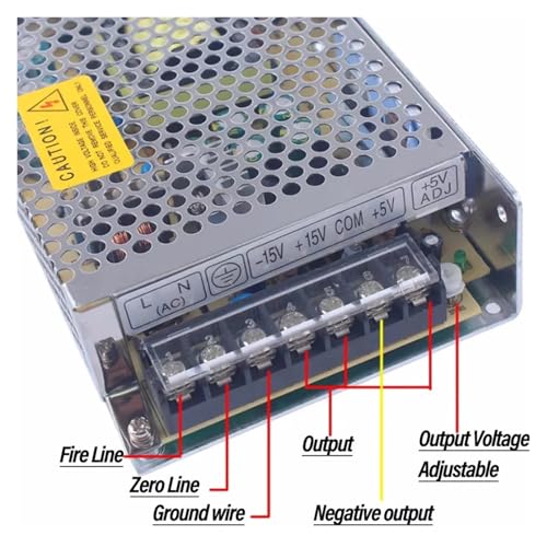 Alimentation à découpage triple tension avec boîtier ventilé 350W - 3